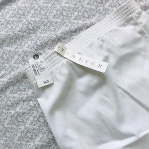 White Alfred Dunner Stretch Pants Size 20